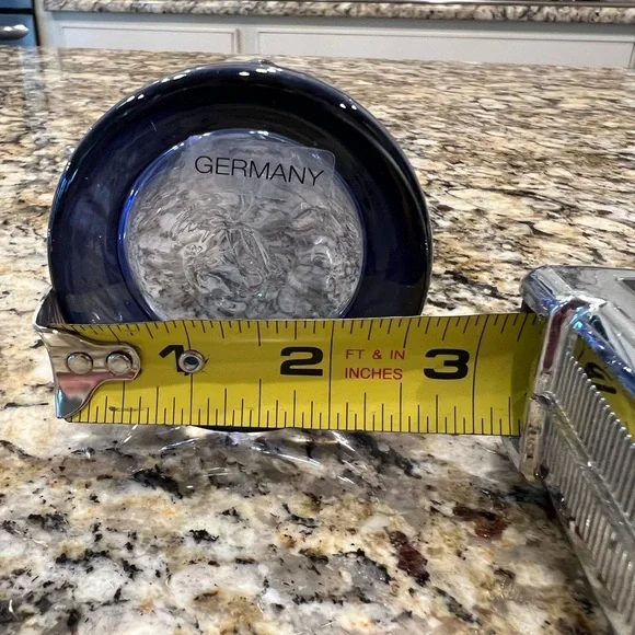 Blue Banana Vase, 1990s German Vintage, Modern Classics - Picture 8 of 9